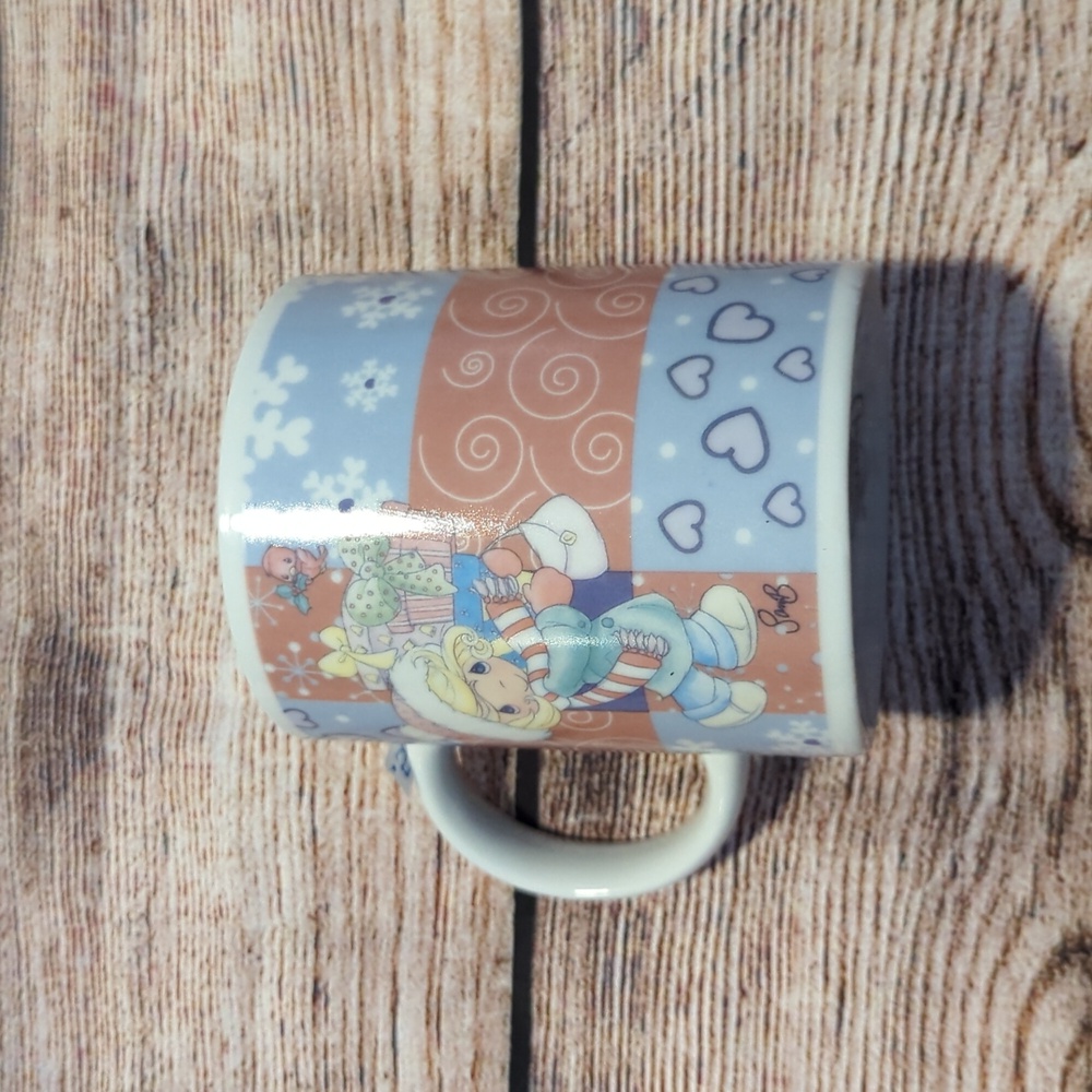 Precious Moments Girl Skating Mug
